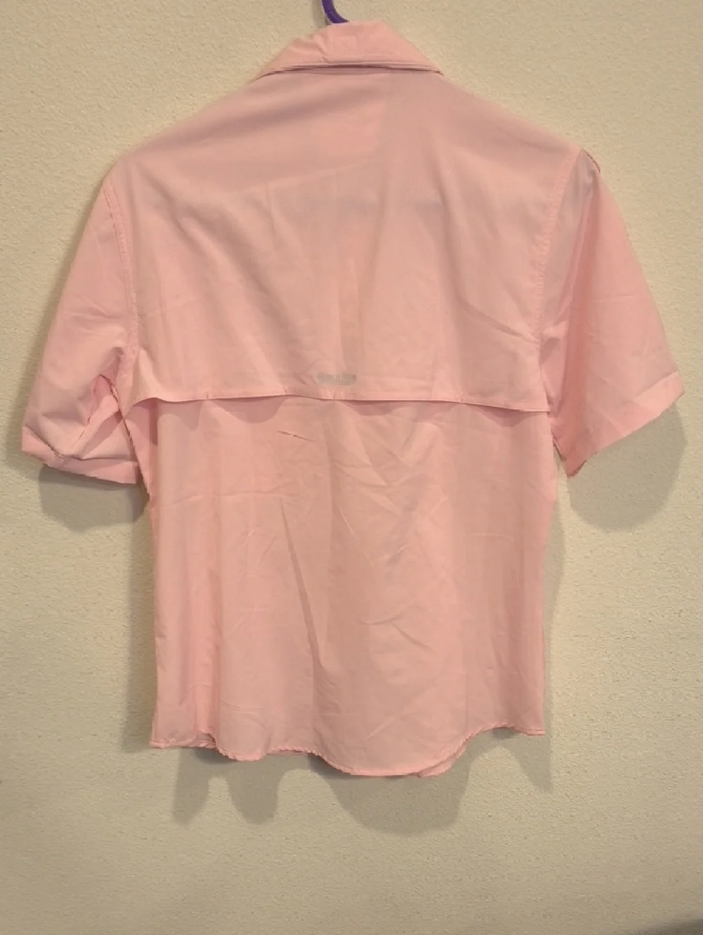 Bass Pro Shops Light Pink Short-Sleeve Fishing Shirt Ladies Small - Picture 6 of 6